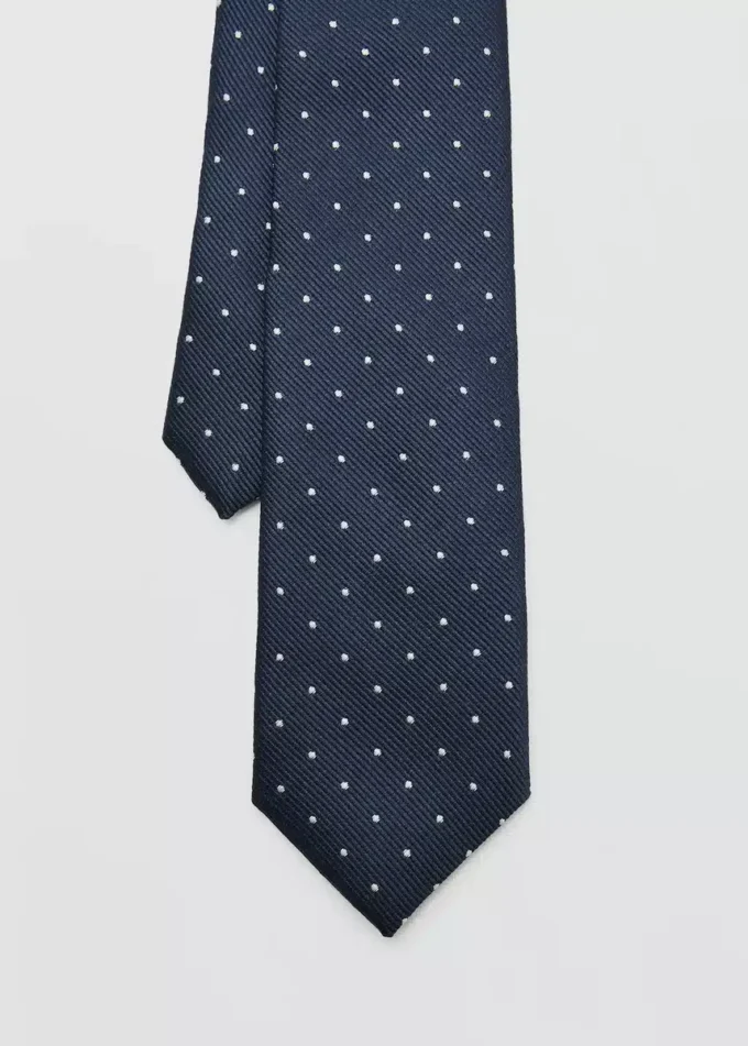 Krawatte mit Polka-Dot-Muster Krawatte mit Polka-Dot-Muster