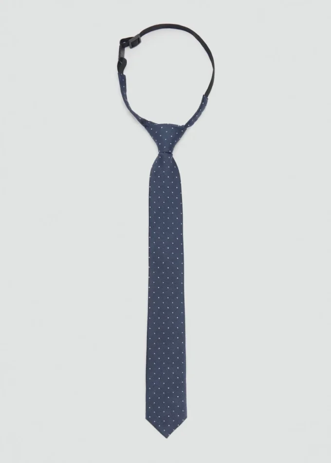 Krawatte mit Polka-Dot-Muster Krawatte mit Polka-Dot-Muster