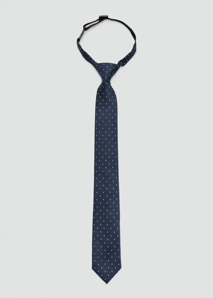 Krawatte mit Polka-Dot-Muster Krawatte mit Polka-Dot-Muster
