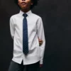 Krawatte mit Polka-Dot-Muster Krawatte mit Polka-Dot-Muster
