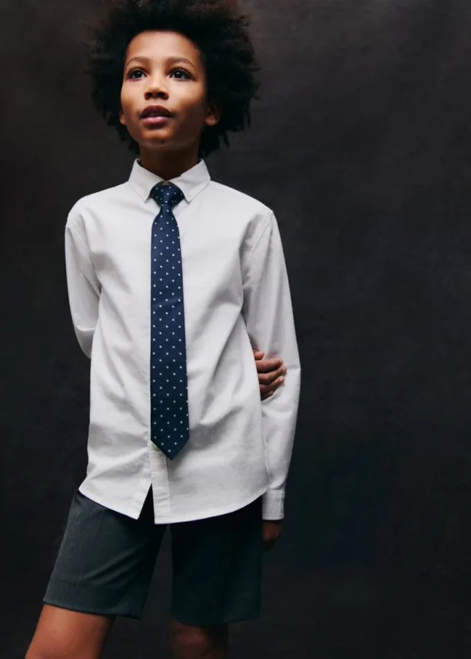 Krawatte mit Polka-Dot-Muster Krawatte mit Polka-Dot-Muster
