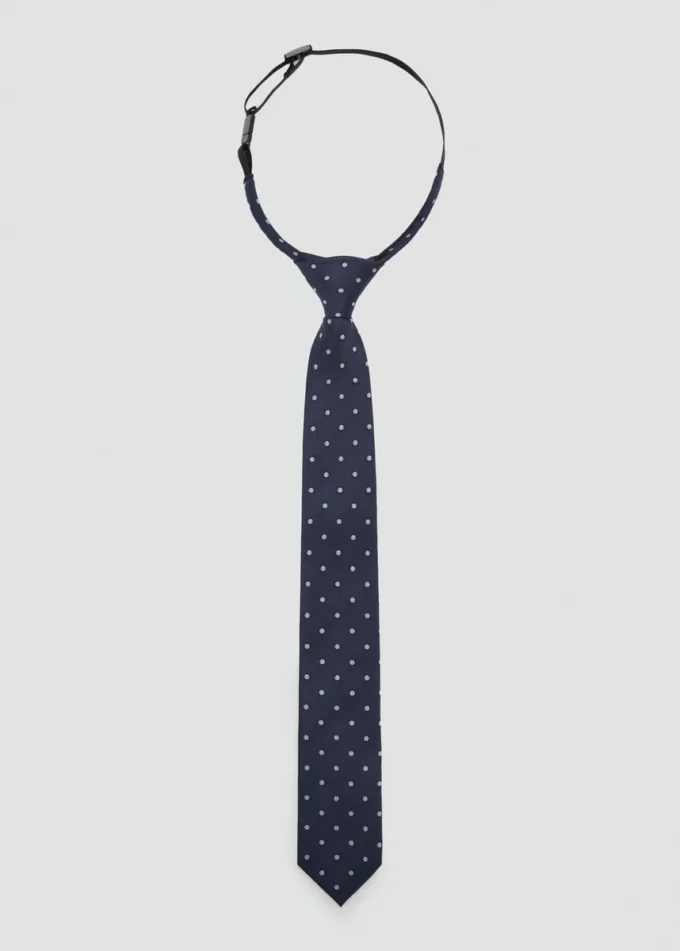 Krawatte mit Polka-Dot-Muster Krawatte mit Polka-Dot-Muster