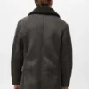 Kunstfelljacke aus Wildlederimitat