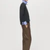 Kunstlederhose mit elastischem Bund