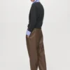 Kunstlederhose mit elastischem Bund
