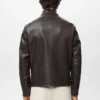 Kunstlederjacke mit Reißverschluss Kunstlederjacke mit Reißverschluss