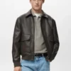 Kunstlederjacke mit Taschen Kunstlederjacke mit Taschen