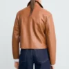 Kunstlederjacke mit Taschen