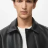 Kunstlederjacke mit Taschen Kunstlederjacke mit Taschen