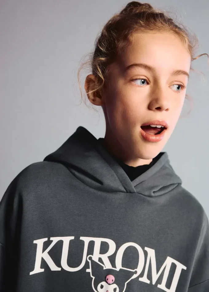 Kuromi Sweatshirt-Kleid Kuromi Sweatshirt-Kleid