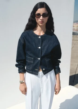 Kurze Jeansjacke
