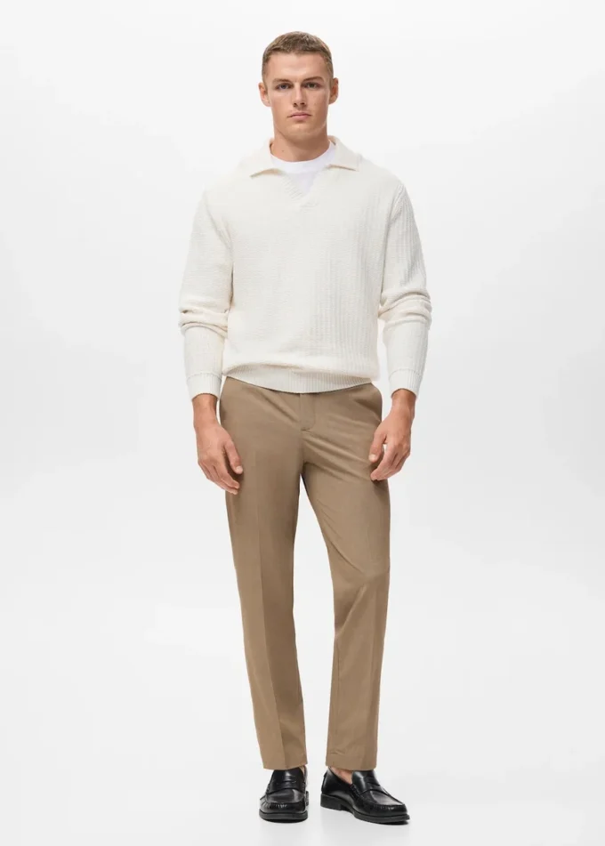 Kurze Slim-Fit-Hose „Bologna”