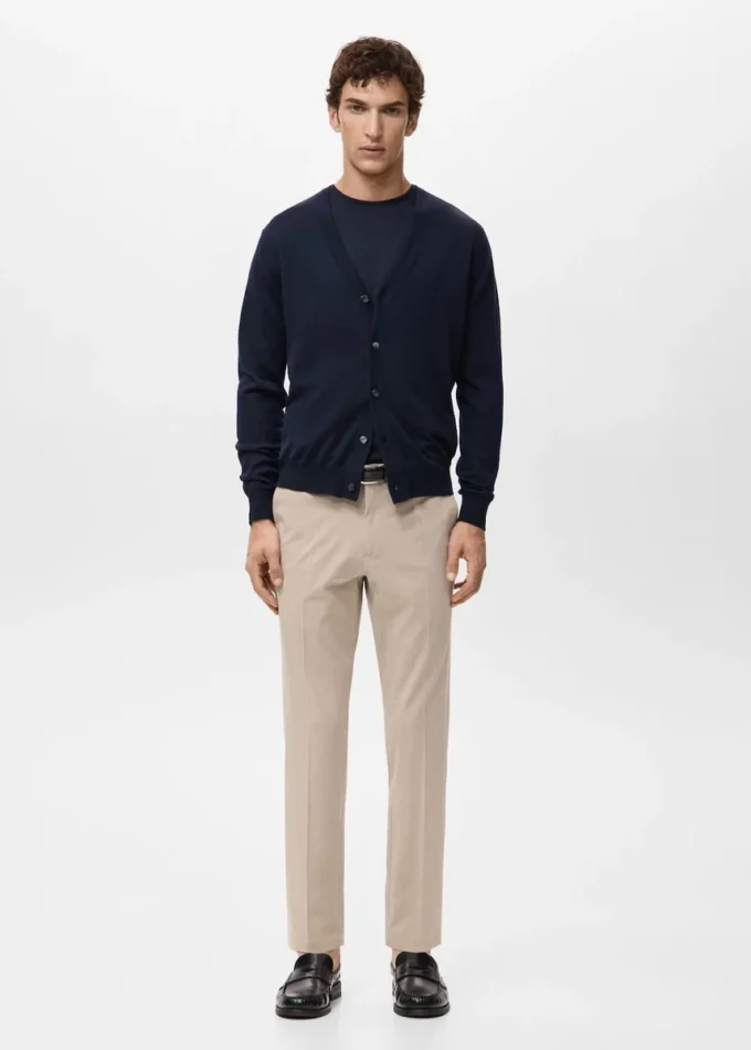 Kurze Slim-Fit-Hose „Bologna”