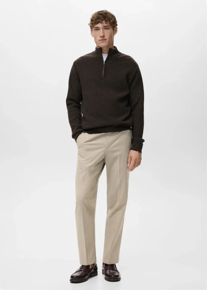 Kurze Slim-Fit-Hose „Bologna” Kurze Slim-Fit-Hose „Bologna”