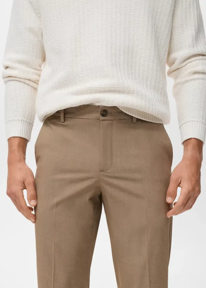 Kurze Slim-Fit-Hose „Bologna”