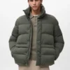 Kurze wasserabweisende Pufferjacke Kurze wasserabweisende Pufferjacke