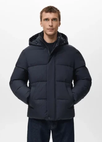 Kurze wasserabweisende Pufferjacke