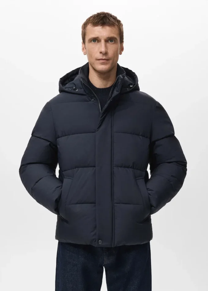 Kurze wasserabweisende Pufferjacke Kurze wasserabweisende Pufferjacke