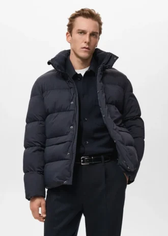 Kurze wasserabweisende Pufferjacke
