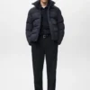 Kurze wasserabweisende Pufferjacke