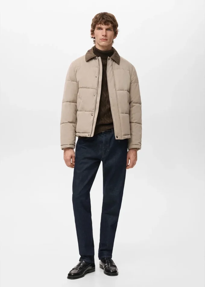 Kurze wasserabweisende Pufferjacke Kurze wasserabweisende Pufferjacke