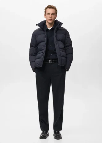 Kurze wasserabweisende Pufferjacke