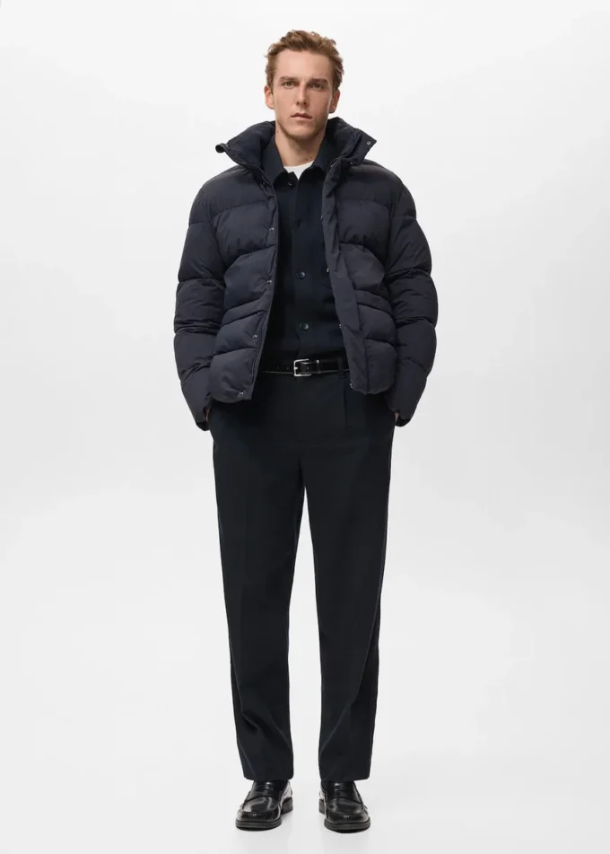 Kurze wasserabweisende Pufferjacke