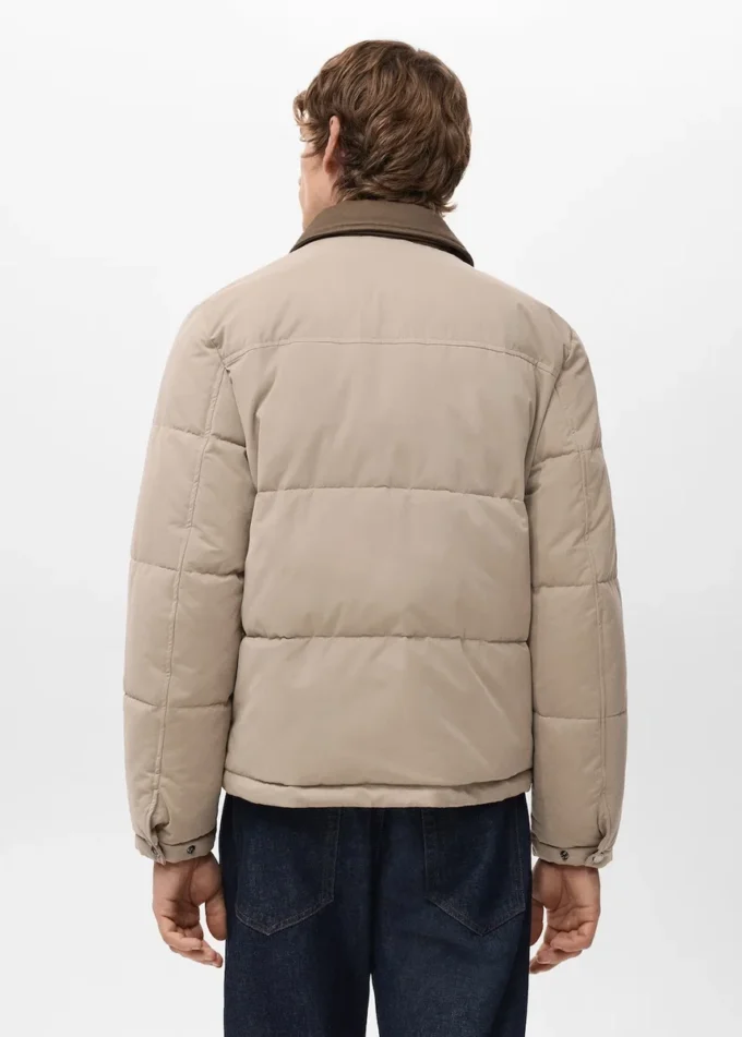 Kurze wasserabweisende Pufferjacke Kurze wasserabweisende Pufferjacke