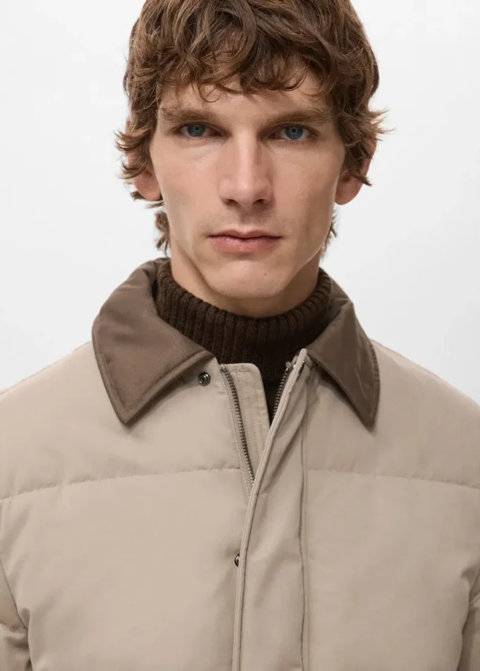 Kurze wasserabweisende Pufferjacke Kurze wasserabweisende Pufferjacke