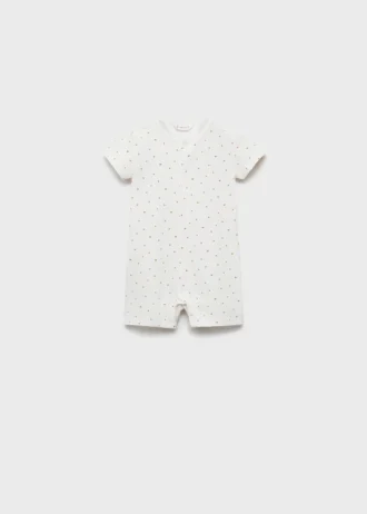 Kurzer Baumwollpyjama