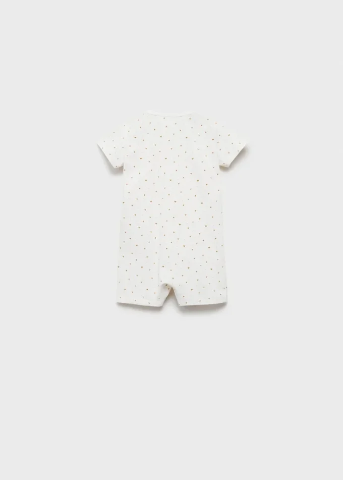 Kurzer Baumwollpyjama