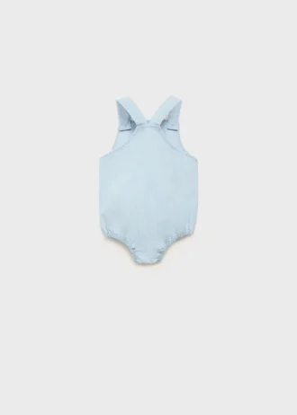 Kurzer Denim-Strampler