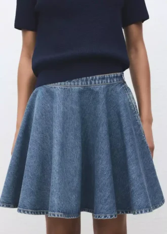 Kurzer Jeansrock