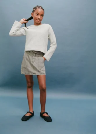 Kurzer Jeansrock