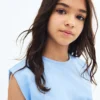 Kurzer Jumpsuit im Used-Look Kurzer Jumpsuit im Used-Look