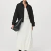 Kurzer Oversize-Trenchcoat mit Schulterklappen
