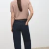 Kurzärmeliger Lurex-Pullover