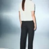 Kurzärmeliger Pullover mit Pailletten