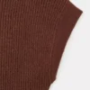 Kurzärmeliger Pullover mit Rollkragen