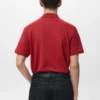 Kurzärmeliges Baumwoll-Poloshirt