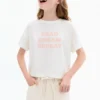 Kurzärmeliges bedrucktes T-Shirt