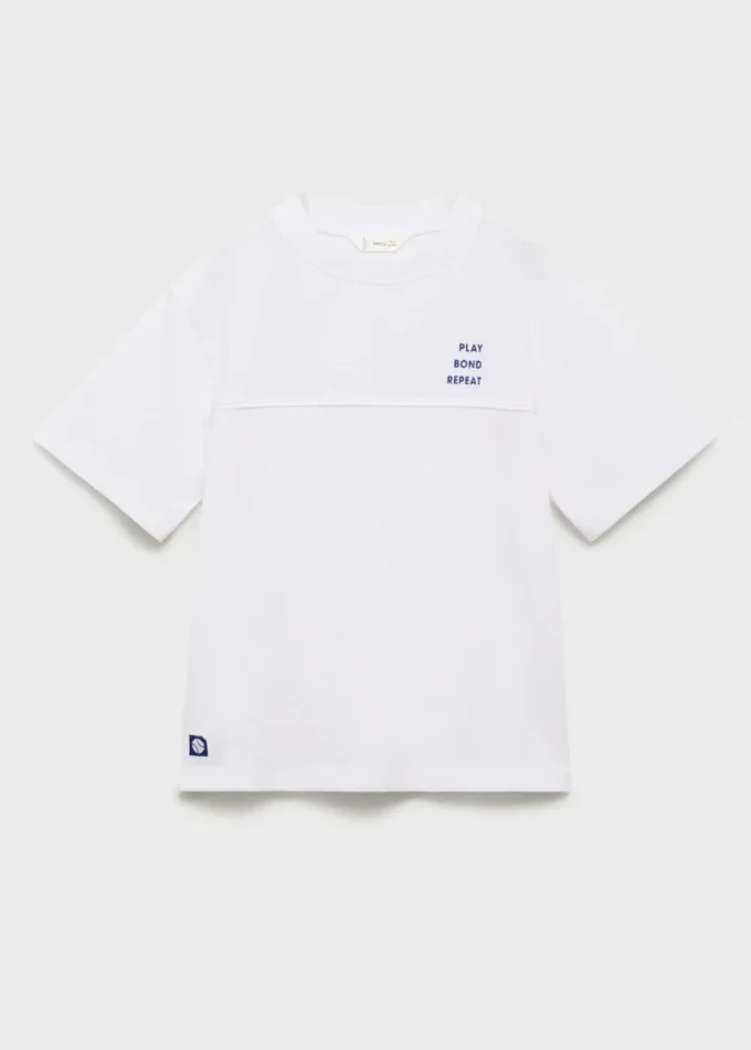 Kurzärmeliges bedrucktes T-Shirt Kurzärmeliges bedrucktes T-Shirt