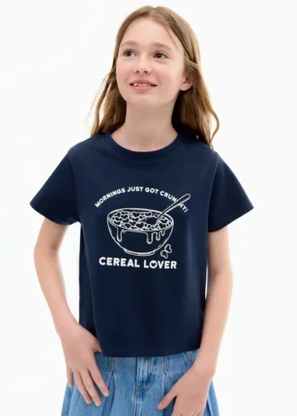 Kurzärmeliges bedrucktes T-Shirt