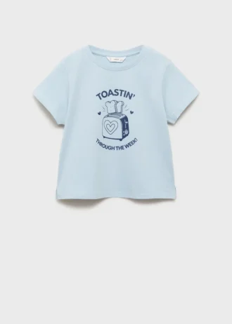 Kurzärmeliges bedrucktes T-Shirt