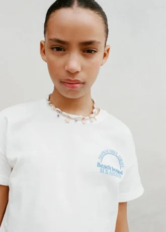 Kurzärmeliges bedrucktes T-Shirt