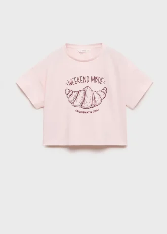 Kurzärmeliges bedrucktes T-Shirt