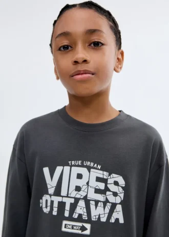 Kurzärmeliges bedrucktes T-Shirt