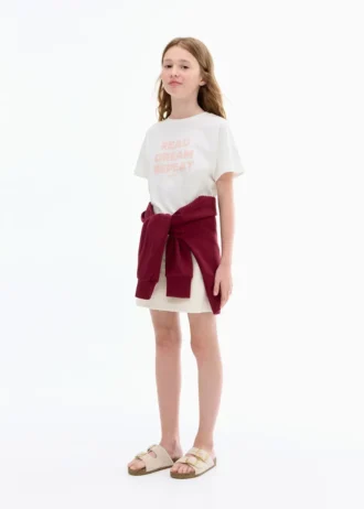 Kurzärmeliges bedrucktes T-Shirt Kurzärmeliges bedrucktes T-Shirt