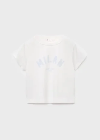 Kurzärmeliges bedrucktes T-Shirt