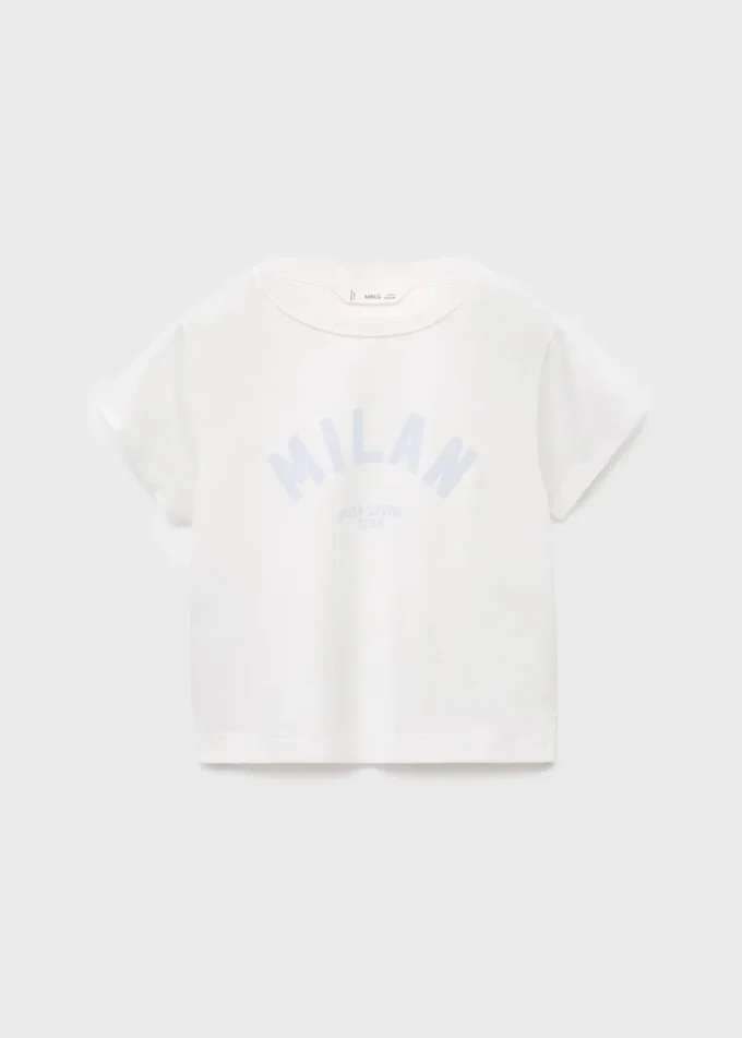Kurzärmeliges bedrucktes T-Shirt Kurzärmeliges bedrucktes T-Shirt